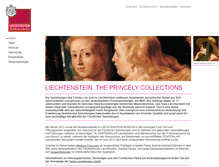 Tablet Screenshot of liechtensteincollections.at